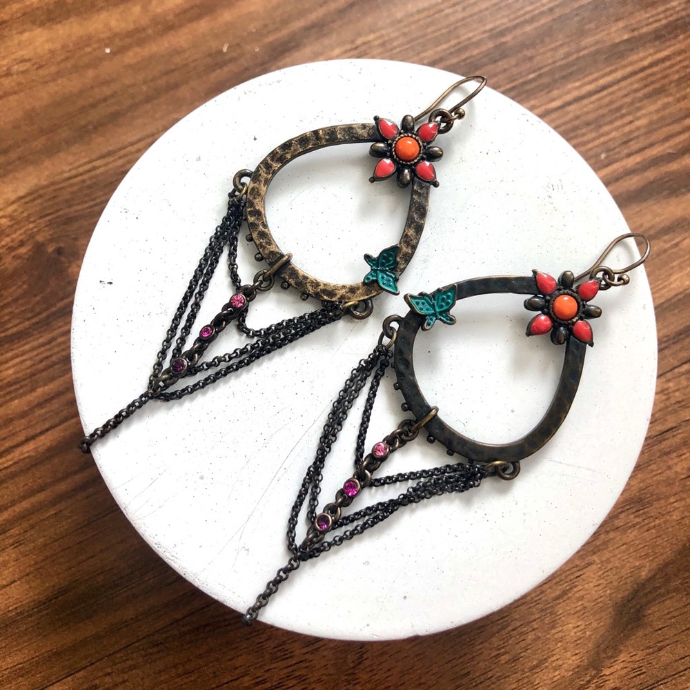 Lucky Brand Dreamcatcher Earrings 🦋